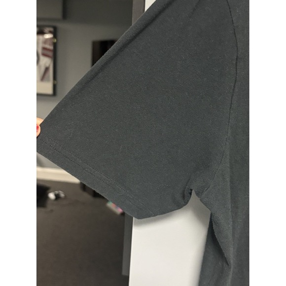 Under Armour Hoops Icon Basketball T-Shirt Black‎ Men's Large Cotton Blend - Picture 6 of 6